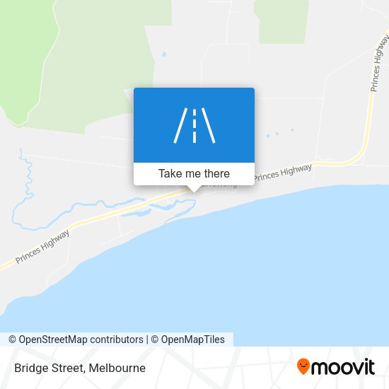 Bridge Street map