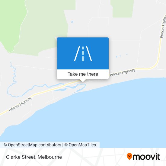 Clarke Street map