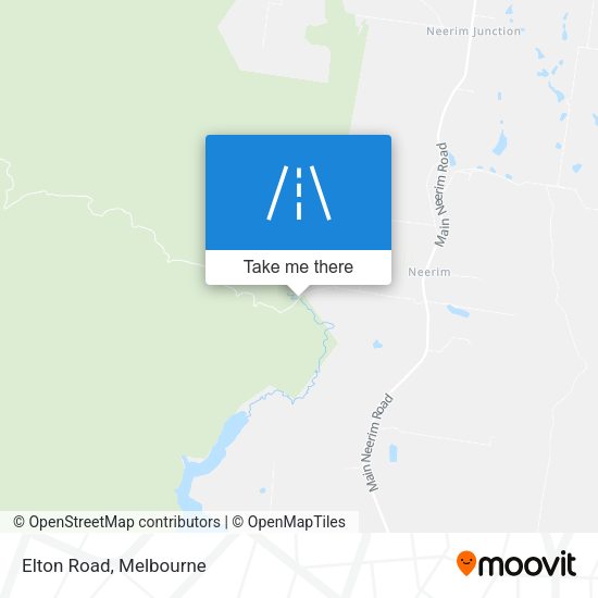 Elton Road map