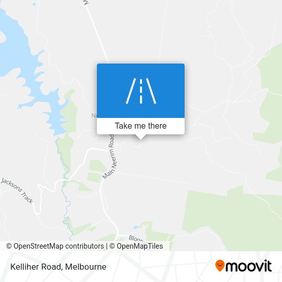 Kelliher Road map