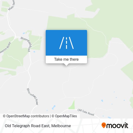 Old Telegraph Road East map