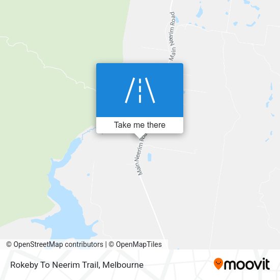 Rokeby To Neerim Trail map