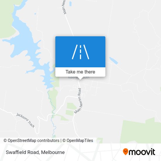 Swaffield Road map