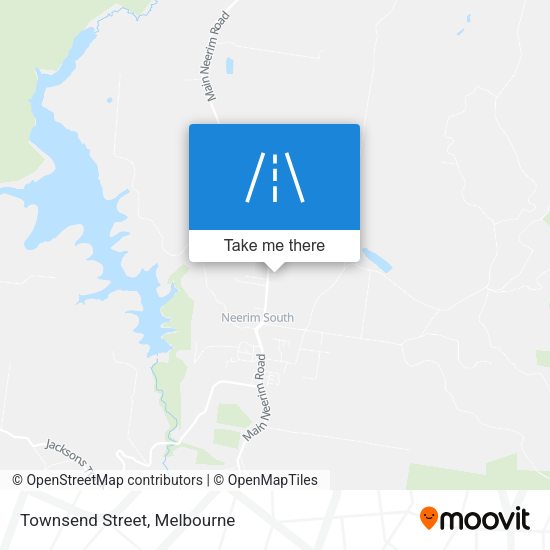 Townsend Street map