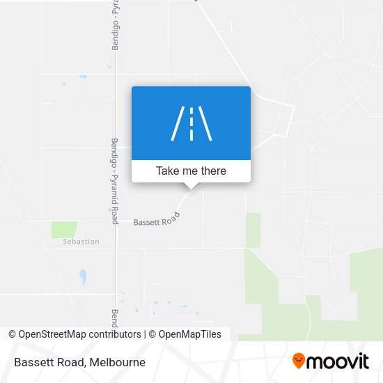 Bassett Road map