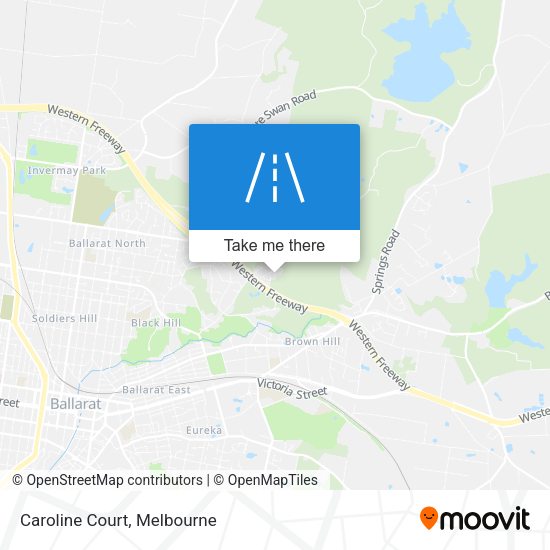 Caroline Court map