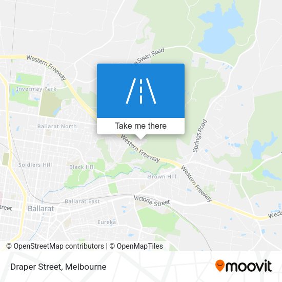 Draper Street map