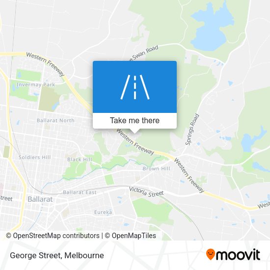 George Street map