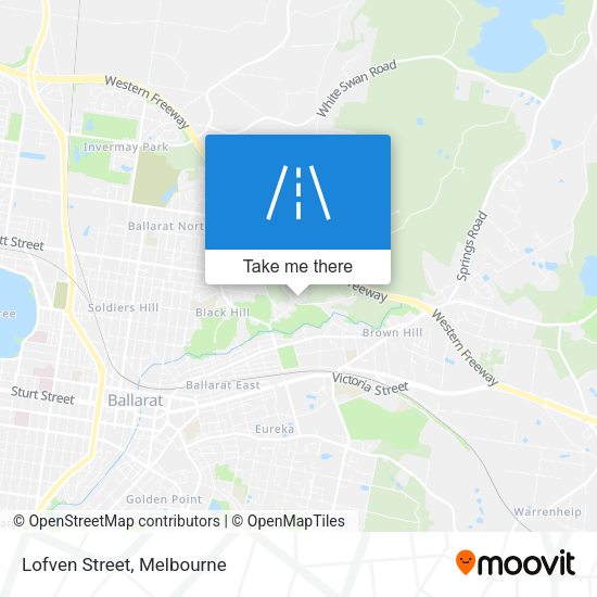 Lofven Street map