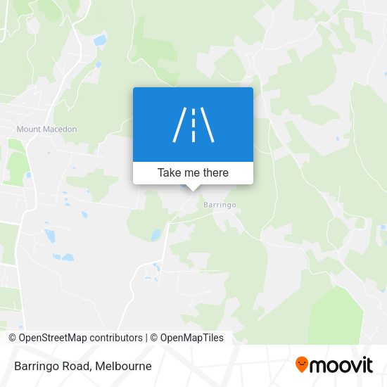 Barringo Road map