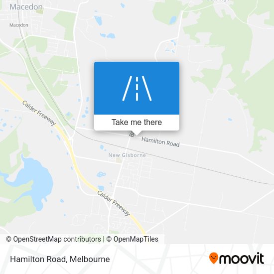Hamilton Road map