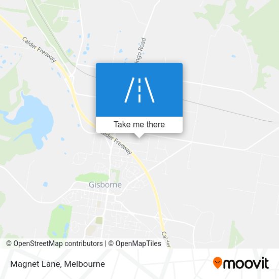 Magnet Lane map