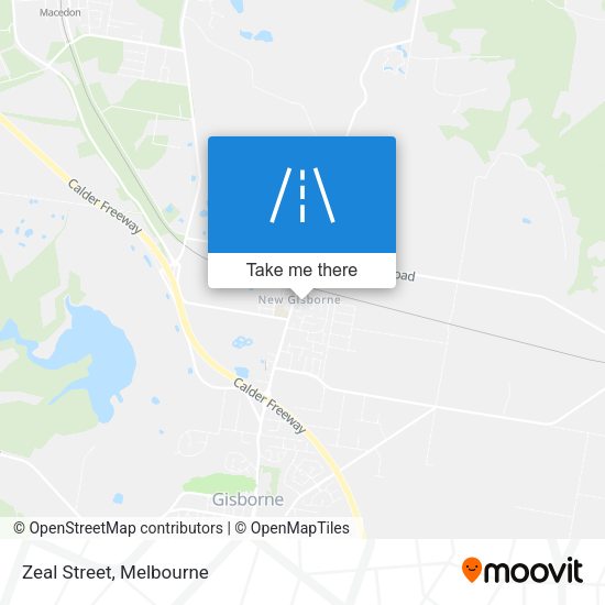 Zeal Street map