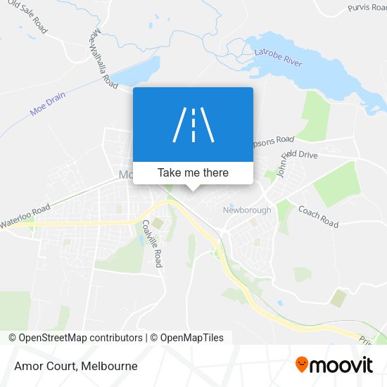 Amor Court map