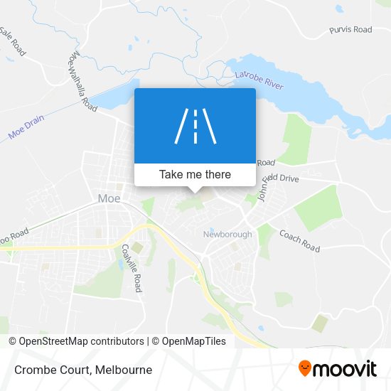 Crombe Court map