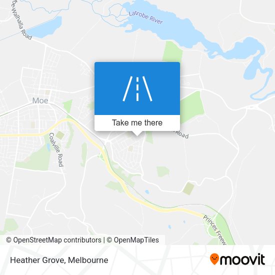 Heather Grove map