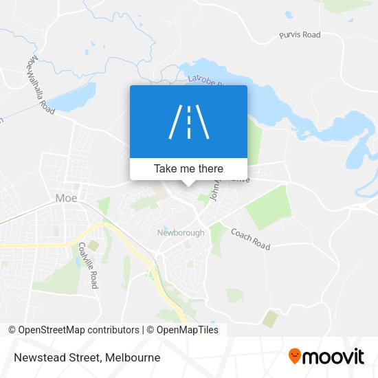 Newstead Street map