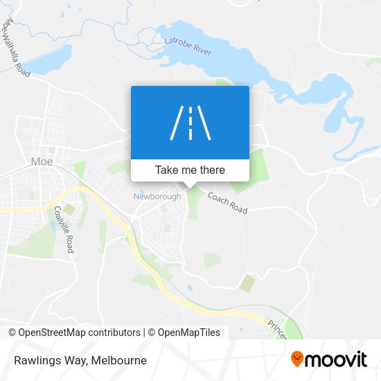Rawlings Way map