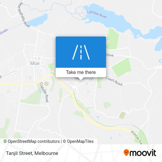 Tanjil Street map