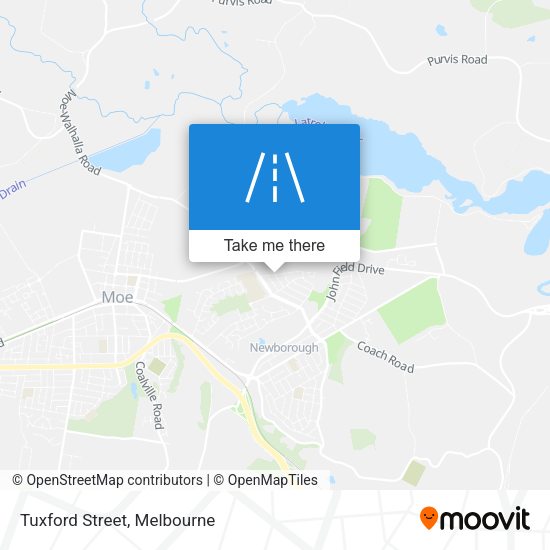 Tuxford Street map