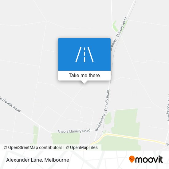 Alexander Lane map