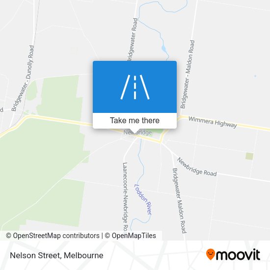 Nelson Street map
