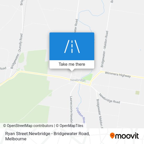 Ryan Street:Newbridge - Bridgewater Road map