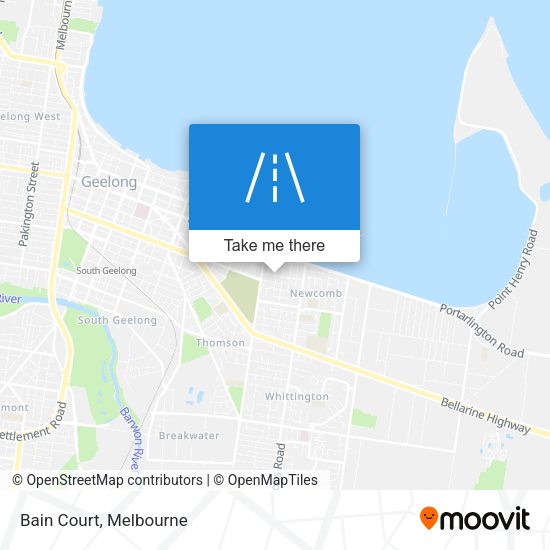 Bain Court map