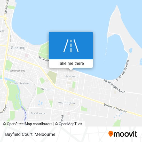 Bayfield Court map