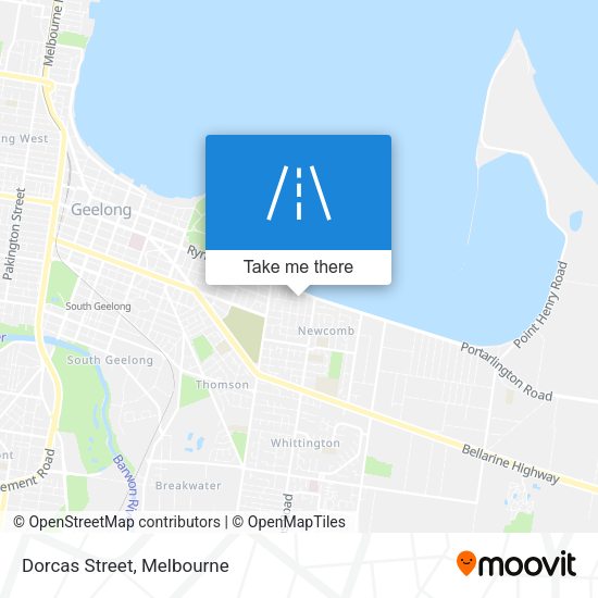 Dorcas Street map