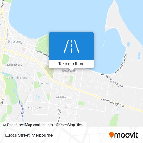 Lucas Street map