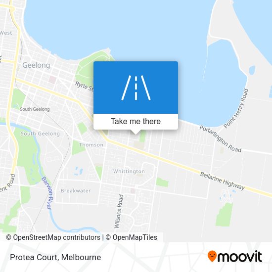 Protea Court map