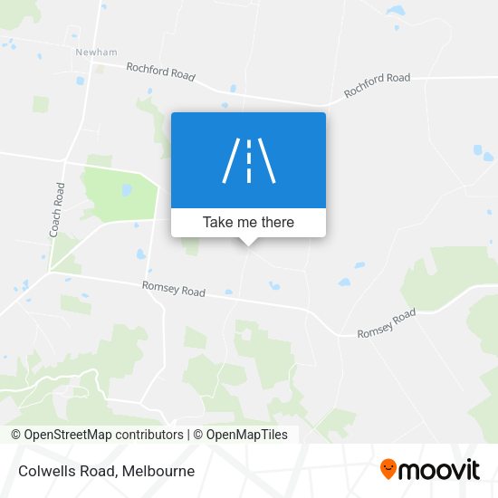 Colwells Road map