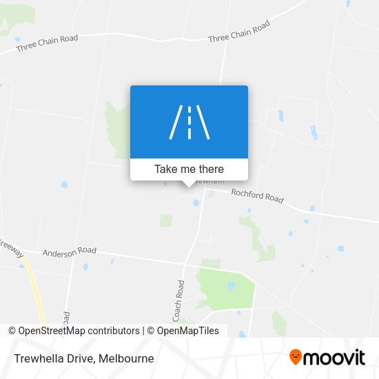 Trewhella Drive map
