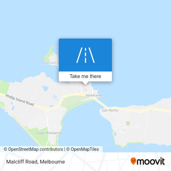Malcliff Road map