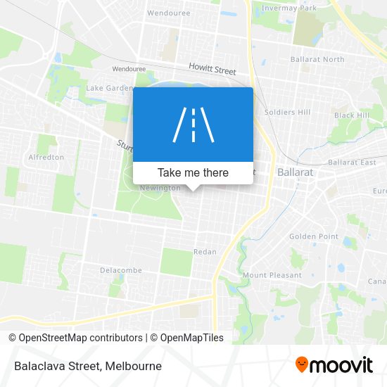 Balaclava Street map