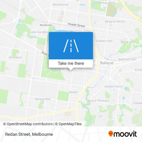 Redan Street map