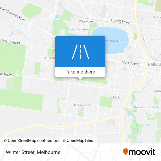 Winter Street map