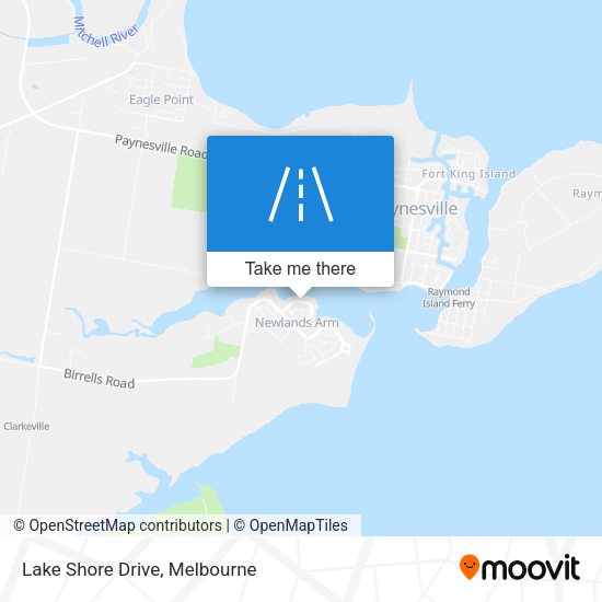 Lake Shore Drive map