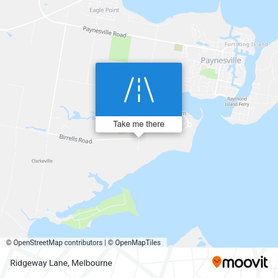 Ridgeway Lane map