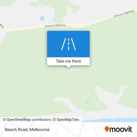 Beach Road map