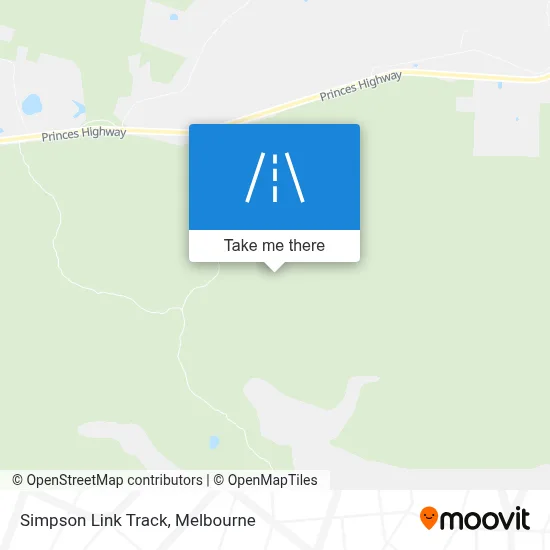 Mapa Simpson Link Track