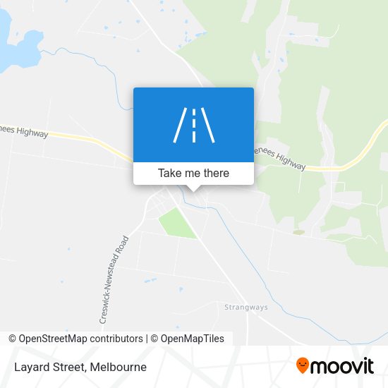 Layard Street map