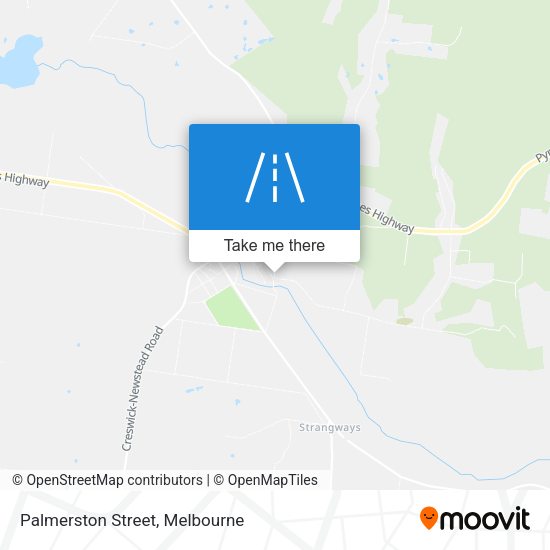 Palmerston Street map