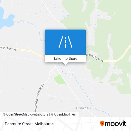 Panmure Street map