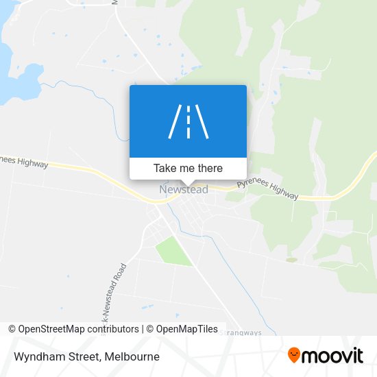 Wyndham Street map