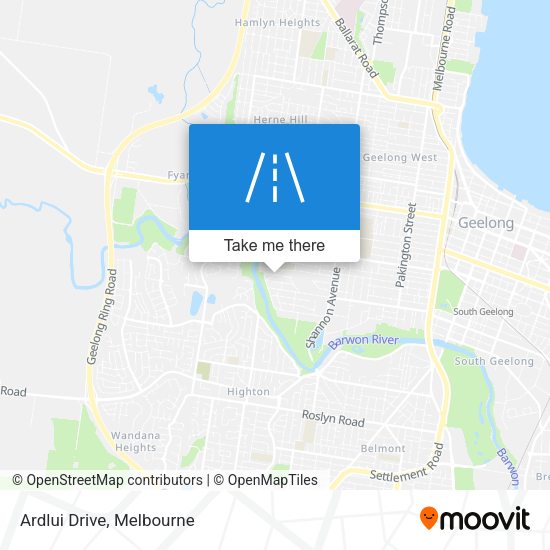 Ardlui Drive map