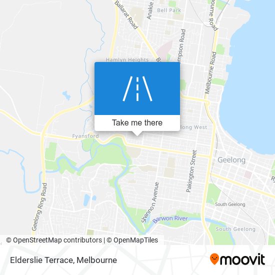 Elderslie Terrace map