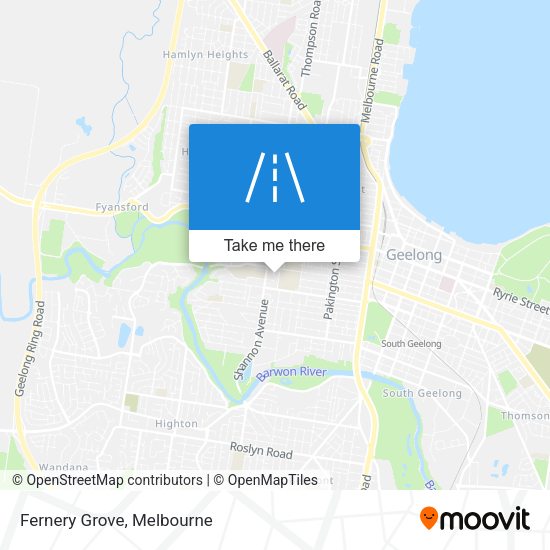 Fernery Grove map