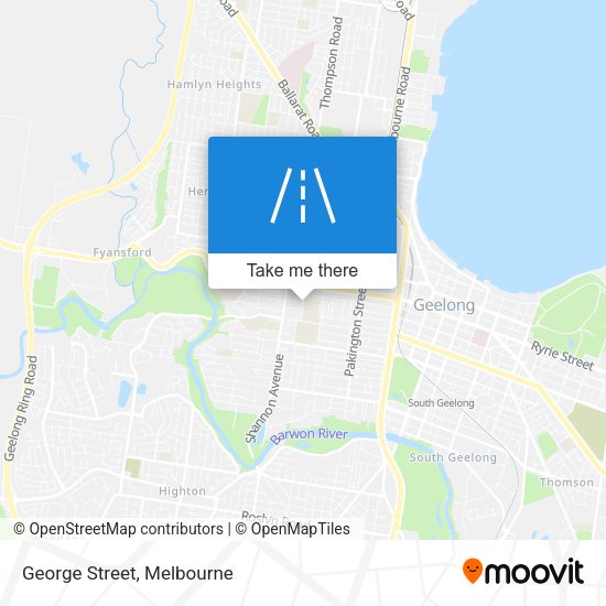 George Street map